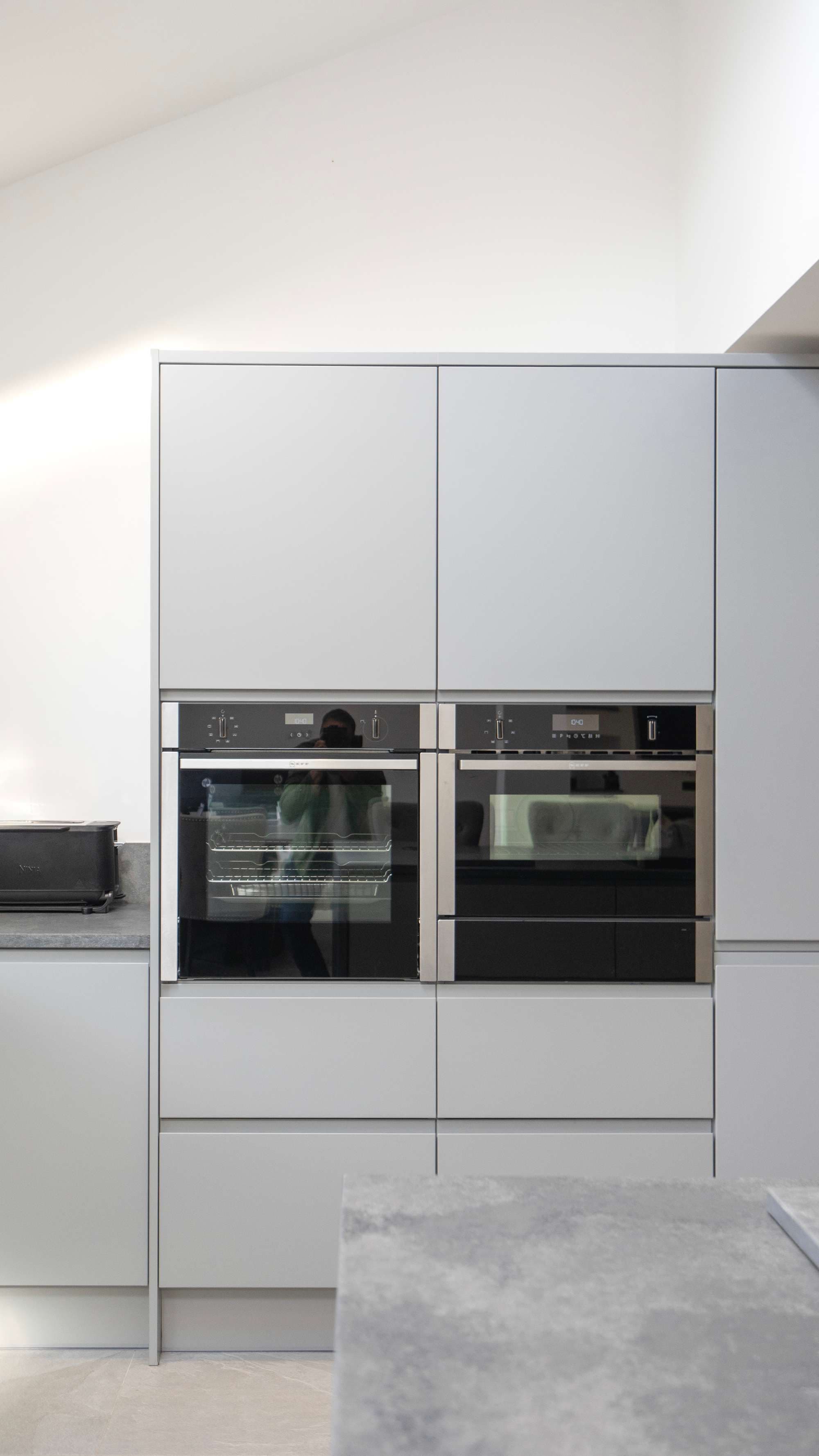 Close up of dual ovens Liverpool.