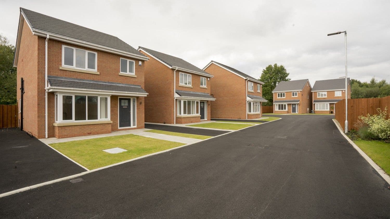 Overview of the housing development in Liverpool where we installed 5 kitchens.