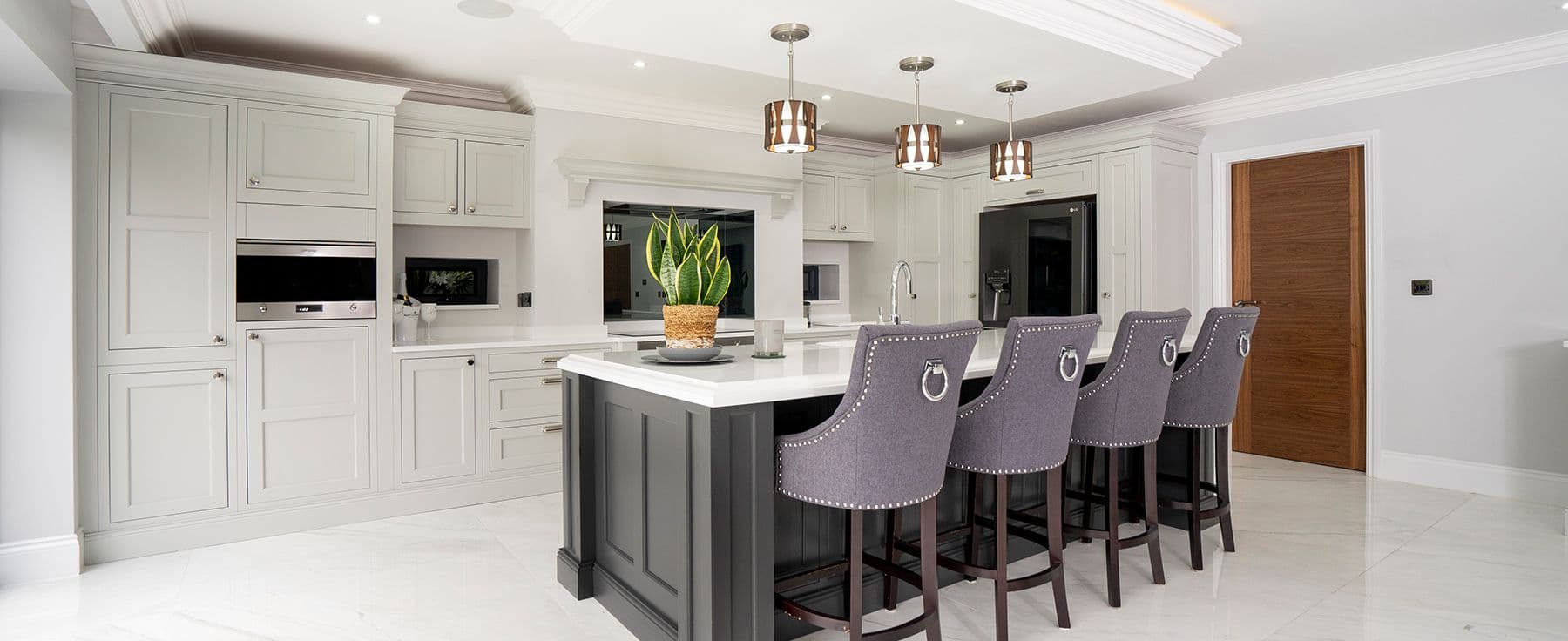 Timber In-Frame Kitchen, Woolton - main view