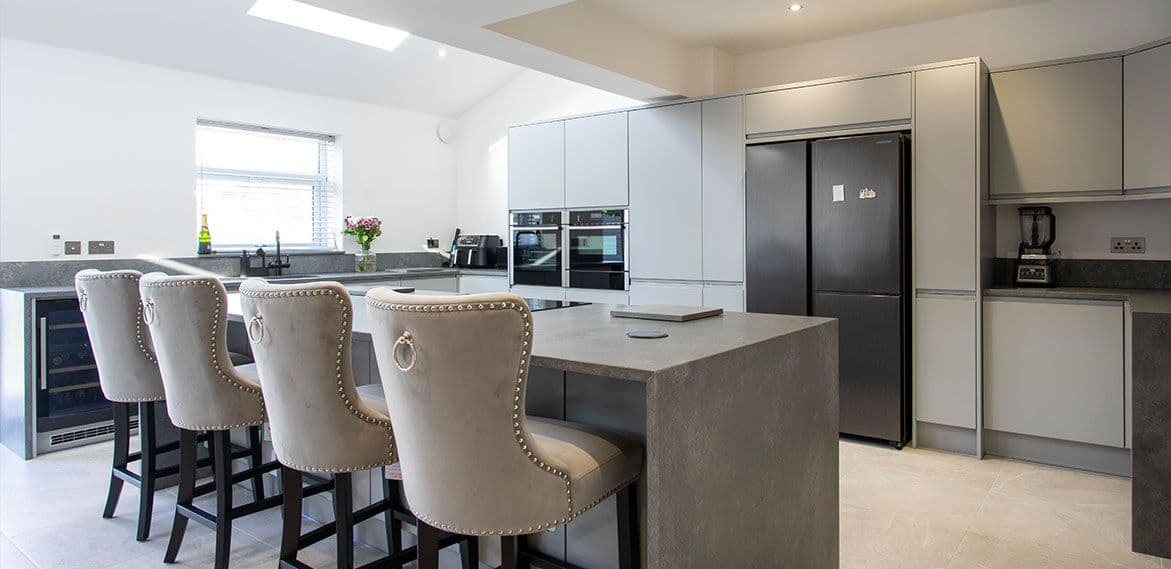 Matt Grey Kitchen, Allerton - main view
